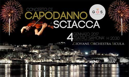 Sciacca. Teatro Samonà 4 GENNAIO CONCERTO DI CAPODANNO con la “Giovane Orchestra Sicula”