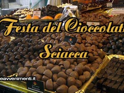 La Festa del cioccolato a Sciacca: in Piazza Scandaliato dal 9 al 12 febbraio
