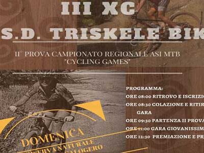 Domani a SanCalogero il III Trofeo XC Mountain Bike TRISKELE Bike