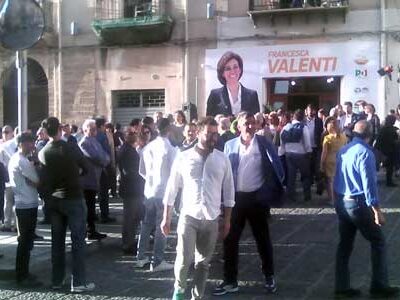 Inaugurata anche la sede del comitato elettorale del Centro Sinistra  per Francesca Valenti candidata a Sindaco