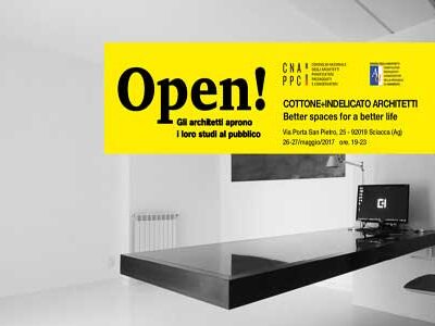 Architettura. A Sciacca ‘Open! Studi aperti’