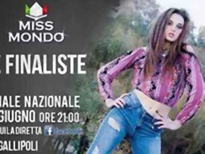 Anastasia Pellegrino 16 anni di Santa Margherita Belice, sarà finalista per Miss Mondo