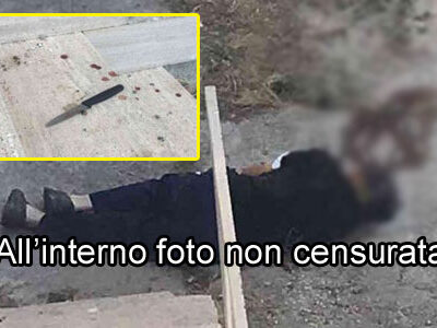 Tragedia in via Cappuccini: Rinvenuto cadavere di un uomo tra il sangue – Immagini FORTI