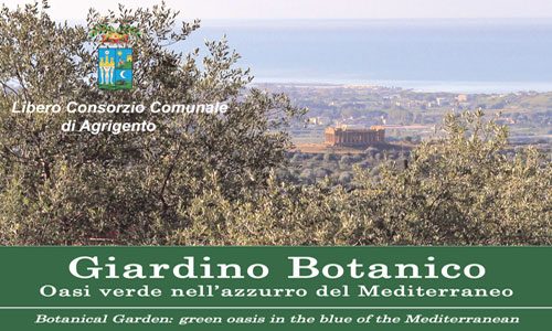 Giardino botanico: brouchure e cartoline dedicate all’oasi verde nel cuore di Agrigento