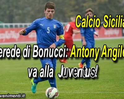 Calcio.Il giovane Antony Angileri di Castelvetrano va alla Juventus