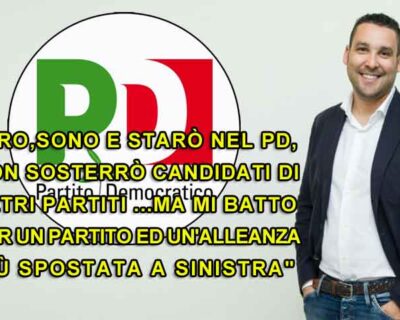 Simone Di Paola precisa: “Sono e starò nel pd, non sosterrò candidati di altri  partiti”