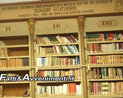 Sciacca. “Diamo voce ai libri”: iniziativa nella biblioteca storica “Aurelio Cassar”