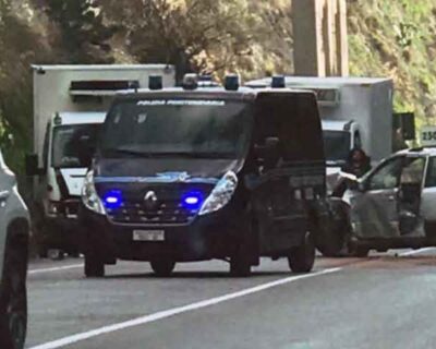 Scontro frontale tra un camion ed un Suv sulla  Agrigento  – Palermo: due i feriti