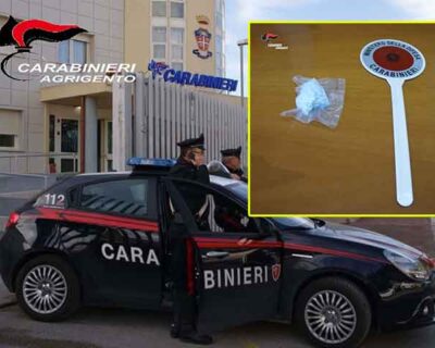 Carnevale di Sciacca. I carabinieri arrestano un 21enne sorpreso con mezzo etto di cocaina