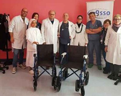 L’ ass. P.O.S.S.O. devolve materiale e attrezzature al reparto Oncologico dell’ospedale di Sciacca