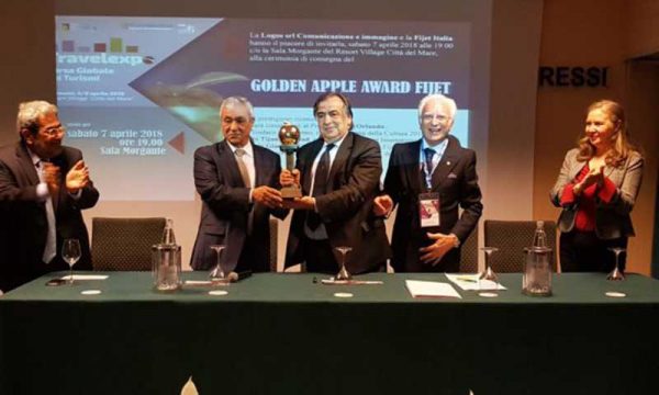 Palermo Capitale della Cultura 2018 premiata con il ‘Golden Apple Award Fijet’ a Travelexpo – Borsa Globale dei Turismi
