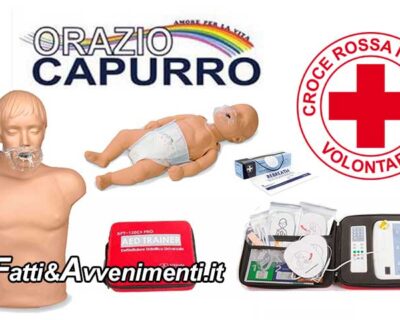 L’ass. Orazio Capurro, domenica 27 consegnerà il kit per istruttore BLSD alla Croce Rossa di Sciacca