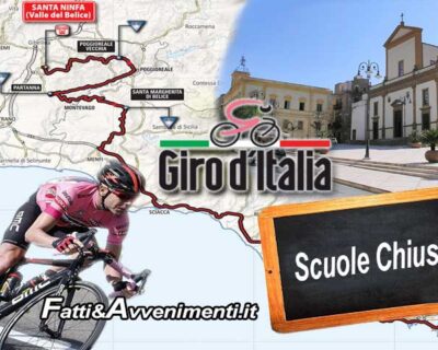 Ribera. Domani 9 maggio in occasione del Giro d’Italia le scuole saranno chiuse