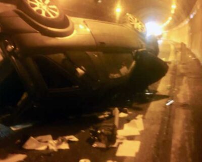 Incidente sulla Messina-Palermo. Auto si capotta: un morto e quattro feriti