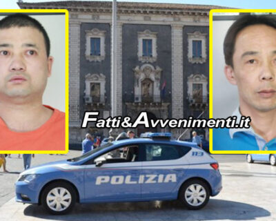 Criminalità cinese a Catania. “Dacci 500mila euro o morirete tutti”: due arresti
