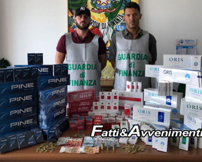 Palermo e Bagheria. Finanza sequestra 45kg di sigarette di contrabbando: due arresti
