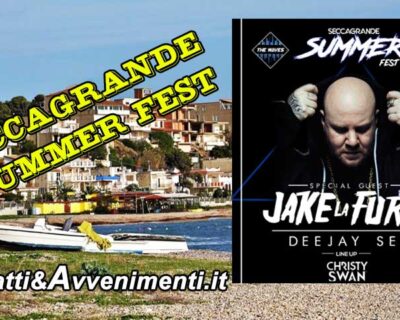 “Seccagrande Summer Fest”: il 13 agosto “Jake La Furia”, il “RE” del Rap Italiano