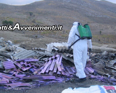 Bonificate strade pronviciali dell’Agrigentino: rimossi 25mila kg di amianto abbandonato