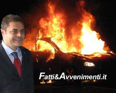 Ribera. Incendiata l’auto dell’ass.re Montalbano: Solidarietà del sindaco Pace