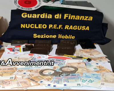 Ragusa. Algerino con provvedimento di espulsione dall’Italia beccato con 1 kg di hashish e 2mila euro in casa: arrestato