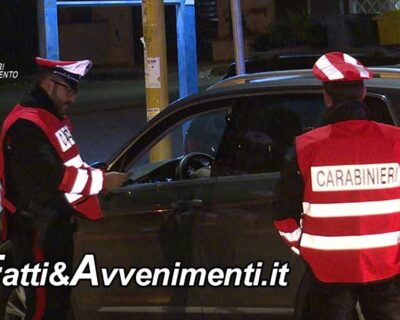 Posti di blocco nella notte nell’agrigentino: i carabinieri arrestano cinque persone