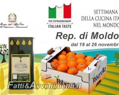 Italian Taste – Cucina Italiana nel mondo, presenti aziende locali: cucinerà lo chef saccense Caracappa