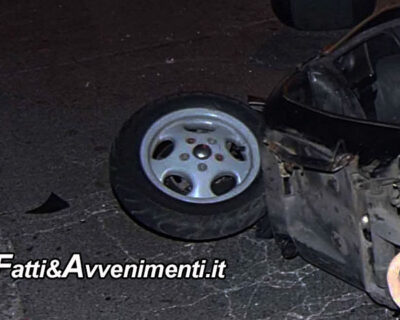 Palermo. Scontro tra auto e scooter: 47enne muore dopo l’arrivo in ospedale