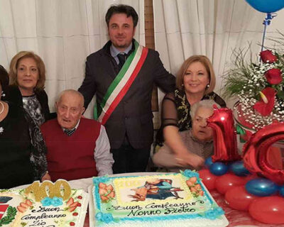 Santa Margherita Belìce. Nonno Pietro Forniciari compie 100 anni