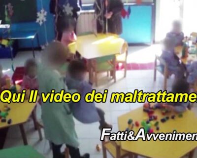 Milena (CL). Arrestata insegnante: ripresa da telecamere mentre percuote e minaccia i bambini