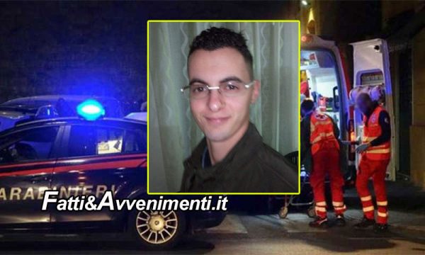Alessandria della Rocca. 23Enne accoltellato in piazza, muore in ospedale: fermato un 18enne sospettato di essere l’omicida