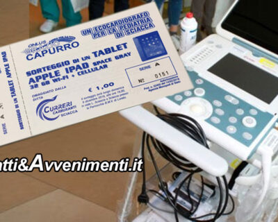 Sciacca. L’Ass. Orazio Capurro lancia lotteria per donare  ecocardiografo pediatrico all’Ospedale