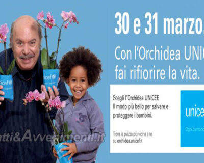 Sciacca. Sabato 30 e domenica 31 con l’orchidea Unicef  puoi salvare i bambini dalla malnutrizione
