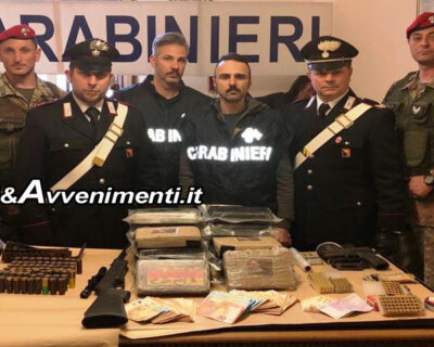 Catania. Blitz in allevamento di cavalli: trovata cocaina per 4 milioni di euro e armi, un arresto – VIDEO