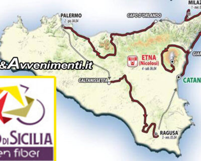 Ciclismo, Giro di Sicilia. Scuole chiuse a Catania, Messina e Enna: ecco Tappe e dettagli