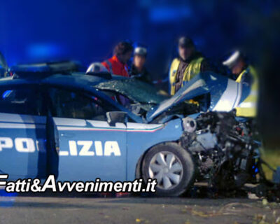 Palermo. Volante polizia in inseguimento si scontra con un’auto: 5 i feriti, due agenti e tre automobilisti