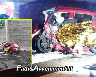 Taormina. Gravissimo incidente sulla A18: perde la vita un 53enne estratto dalle lamiere dai pompieri