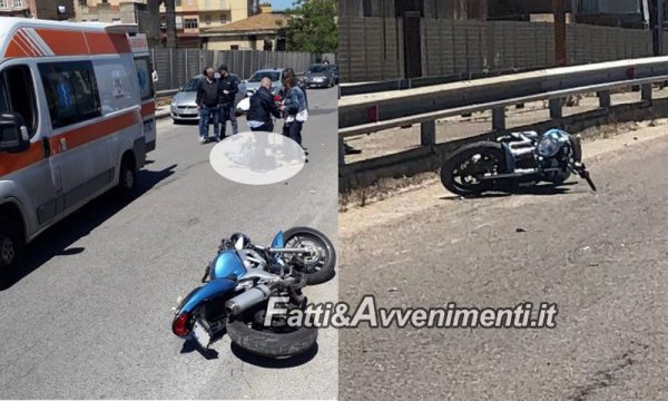 Gela. 25Enne cade dalla moto rovinosamente sull’asfalto: è gravissimo trasferito in elisoccorso