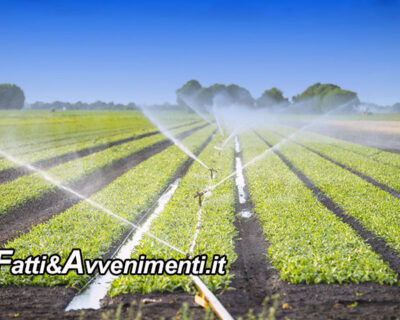 Acqua per irrigazione: il Consorzio di Bonifica 3 Agrigento dopo 5 anni riduce le tariffe