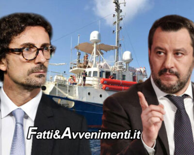 Migranti. Salvini toglie poteri a Toninelli: “vara norma che vieta il transito e la sosta nel mare italiano alle Ong”