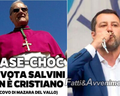 Il Vescovo Mogavero che oggi attacca Salvini è lo stesso che giustificò l’intervento militare in Libia nel 2011