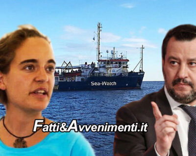 SeaWatch 3 in acque italiane, Salvini: “Ne risponderanno Ue, Olanda e Germania, chi sbaglia paga!” – VIDEO