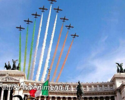 Roma. 2 Giugno Festa della Repubblica: domani la parata e il suggestivo volo delle Frecce Tricolore