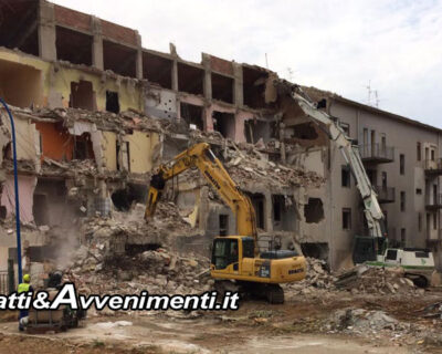 Ribera. Oggi demolizione delle case popolari di Via Fani: epilogo di un incubo lungo 7 anni? – VIDEO