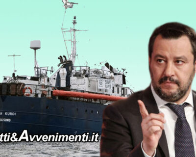 Lampedusa. Alan Kurdi ferma al largo, Salvini lapidario:  “Basta, mi sono rotto le palle. Le navi saranno requisite”