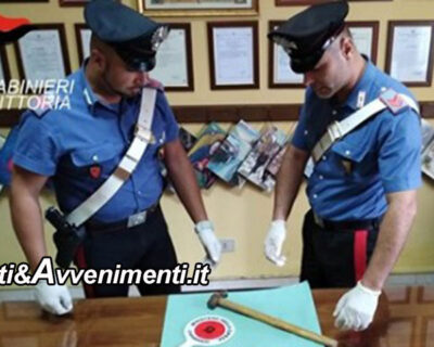 Acate (RG). 22Enne aggredisce a martellate il padre disabile e la compagna: arrestato dai carabinieri