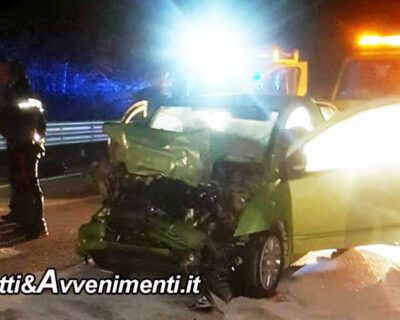S.S. Palermo-Sciacca. Scontro tra due auto: 48enne rimane incastrata tra le lamiere, è gravissima