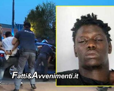 Catania. Guineano aggredisce due minori, poi una guardia giurata infine distrugge l’auto della polizia: arrestato