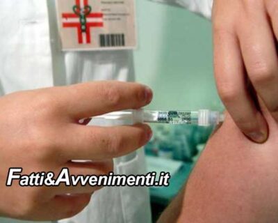 Sicilia. Dal 6 nov. parte la somministrazione del vaccino antinfluenzale a over 65, bambini e soggetti a rischio