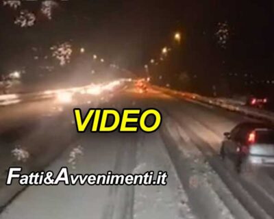 Sicilia. Arriva il gelo, la Palermo- Mazara innevata (Video) e anche i nebrodi: ma a Capodanno tornerà il sole