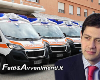 Sicilia, si rinnova il parco Ambulanze. Ass.re Razza: “22,5 milioni di euro per 200 nuovi mezzi”